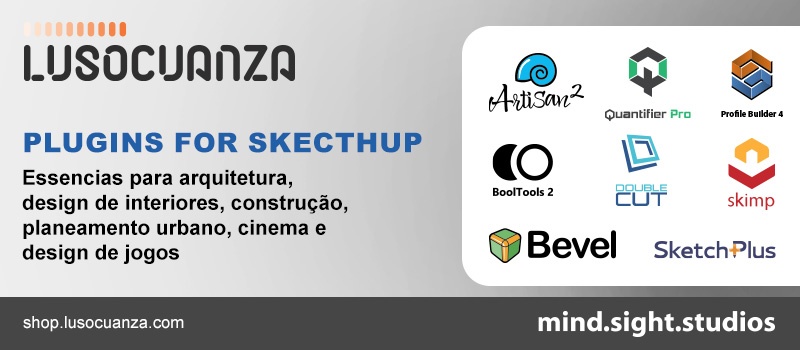 Potencie as suas capacidades de produção com os plugins SketchUp para Construção e Mídia e Entretenimento