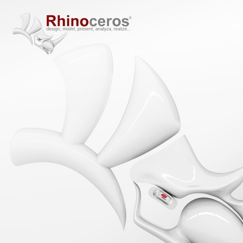 O Rhinoceros  é um dos programas mais populares na área de modelação tridimensional baseado na tecnologia NURBS (Non Uniform Rational Basis Spline).
Desenvolvido pela Robert McNeel & Associates, o programa nasceu como um plug-in para o AutoCAD, tornando-se mais tarde um aplicativo independente, tendo sido lançado no mercado em 1998.