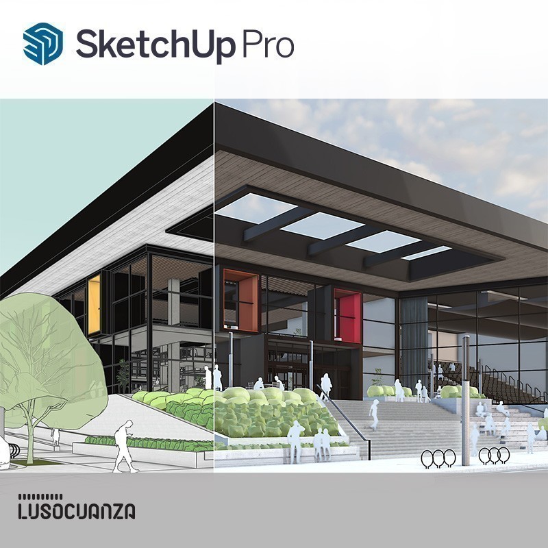 Este é um sistema de desenho e comunicação a 3D (design conceptual a 3D) e foi desenvolvido com o objetivo de colocar a modelação 3D acessível a todos. Transfira a informação de softwares de CAD, de Modelação 3D ou edição de imagem e ilustração para o seu SketchUp.