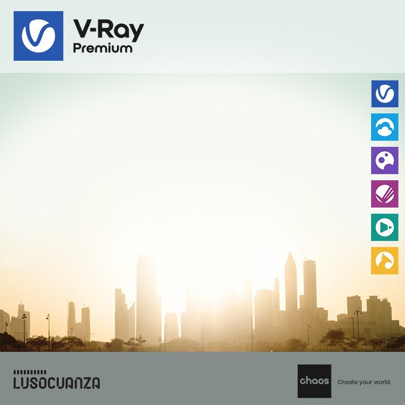 O V-Ray é a ferramenta mais completa para 3ds Max, Cinema 4D, Houdini, Maya, Nuke, Revit, Rhino, SketchUp e Unreal.
Crie imagens e animações fotorrealistas com o software de renderização mais usado para design 3D.