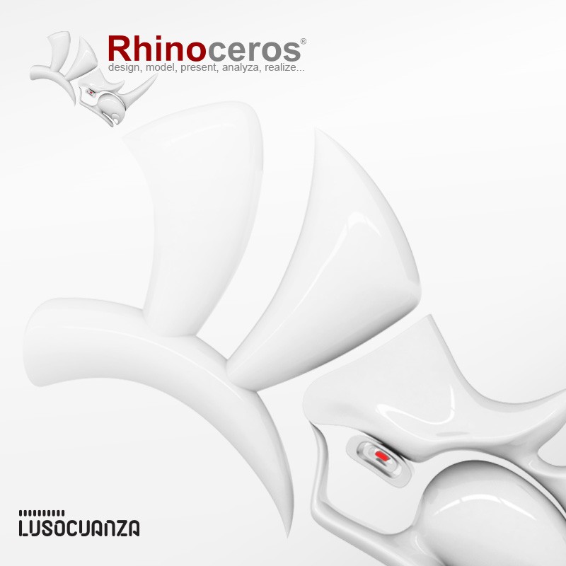 O Rhinoceros  é um dos programas mais populares na área de modelação tridimensional baseado na tecnologia NURBS (Non Uniform Rational Basis Spline).
Desenvolvido pela Robert McNeel & Associates, o programa nasceu como um plug-in para o AutoCAD, tornando-se mais tarde um aplicativo independente, tendo sido lançado no mercado em 1998.