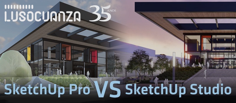 As principais diferenças entre o SketchUp Pro e o SketchUp Studio