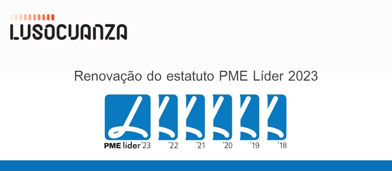 Luso Cuanza distinguida com o Estatuto PME Líder 2023