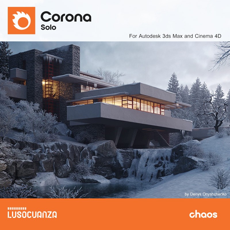 O Chaos Corona é o mais completo renderizador criado especificamente para uma visualização arquitetónica de elevada qualidade. Alcance o fotorrealismo mais facilmente com este potente renderizador. Todos os seus recursos estão totalmente integrados ao Autodesk 3ds Max e Cinema 4D.