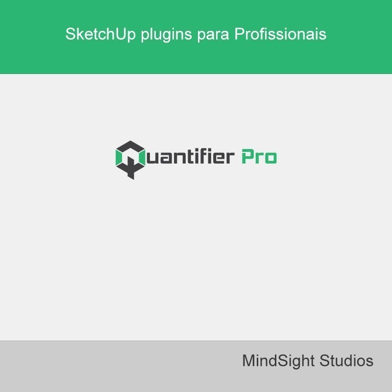 O Quantifier Pro é um plugin poderoso criado para o SketchUp com o intuito de calcular quantidades instantâneas e relatórios de custo diretamente do modelo trabalhado.