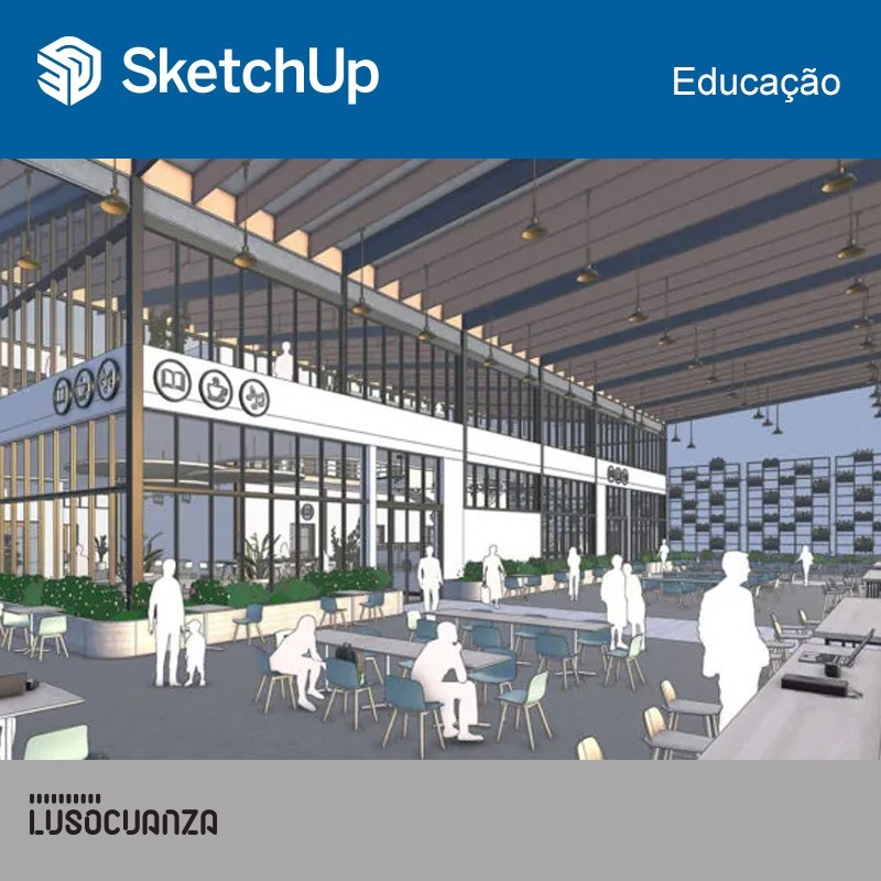 Nas licenças EDU o estudante tem de enviar comprovativo escolar e dados Faturação em seu nome para patricia@lusocuanza.pt. A Lusocuanza está certificada para fornecer às Instituições de Ensino Nacionais o SketchUp versão de educação em condições especiais, bem como licenças para Professores e Alunos.