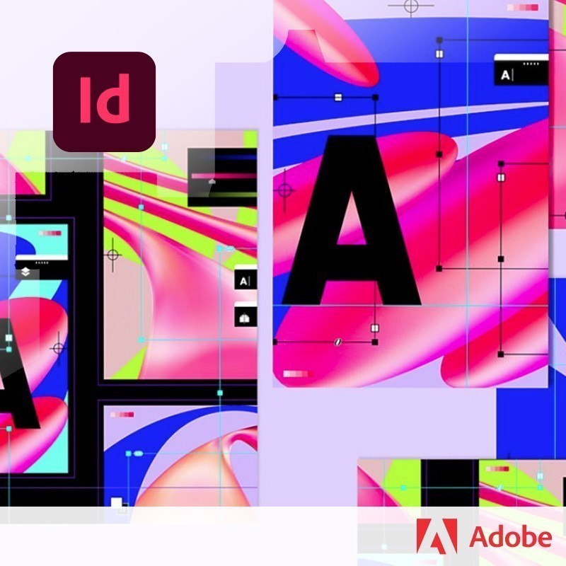 O Adobe InDesign CC (Creative Cloud) é utilizado por designers ligados ao setor de gráficos vetoriais para criação e impressão de logotipos, ícones, esboços, tipografia e ilustrações.