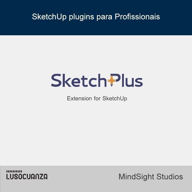 O SketchPlus é a extensão para o SketchUp que vem adicionar mais de 40 ferramentas, muitas das quais são normalmente encontradas noutras aplicações de modelação 3D, como a filtragem de seleção, memória de seleção, duplicação e alinhamento. Este conjunto de ferramentas integra-se perfeitamente com o SketchUp em qualquer projeto.