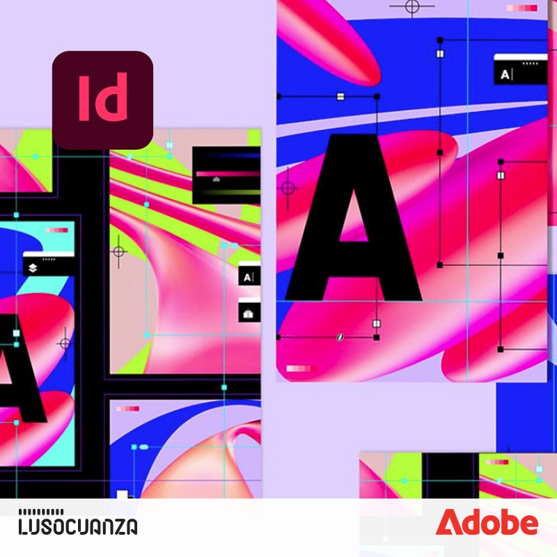 O Adobe InDesign CC (Creative Cloud) é utilizado por designers ligados ao setor de gráficos vetoriais para criação e impressão de logotipos, ícones, esboços, tipografia e ilustrações.