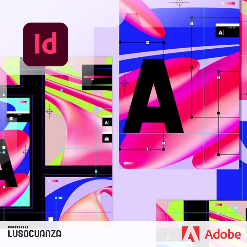 O Adobe InDesign CC (Creative Cloud) é utilizado por designers ligados ao setor de gráficos vetoriais para criação e impressão de logotipos, ícones, esboços, tipografia e ilustrações.