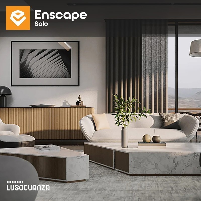 A maneira mais rápida de visualizar os projetos 3D com qualidade, visita Imersiva com óculos HTC Vive ou Rift, sem limitação de perspetivas e sem esperas. O Enscape 3D permite-lhe um processo de comunicação rápido, simples e inovador das suas ideias e projetos. Para todos os profissionais que trabalham com Autodesk Revit ou SketchUp Pro que necessitam de obter "imagens" com qualidade e num curto espaço de tempo.